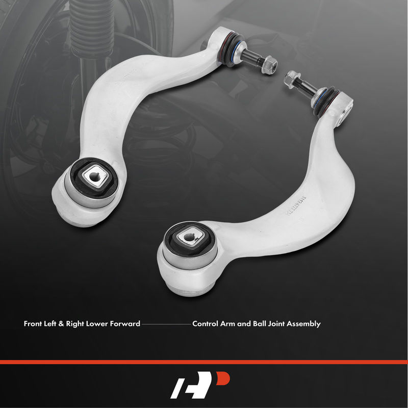2x Front Lower Forward Control Arm with Ball Joint for BMW 535i 650i 750i xDrive