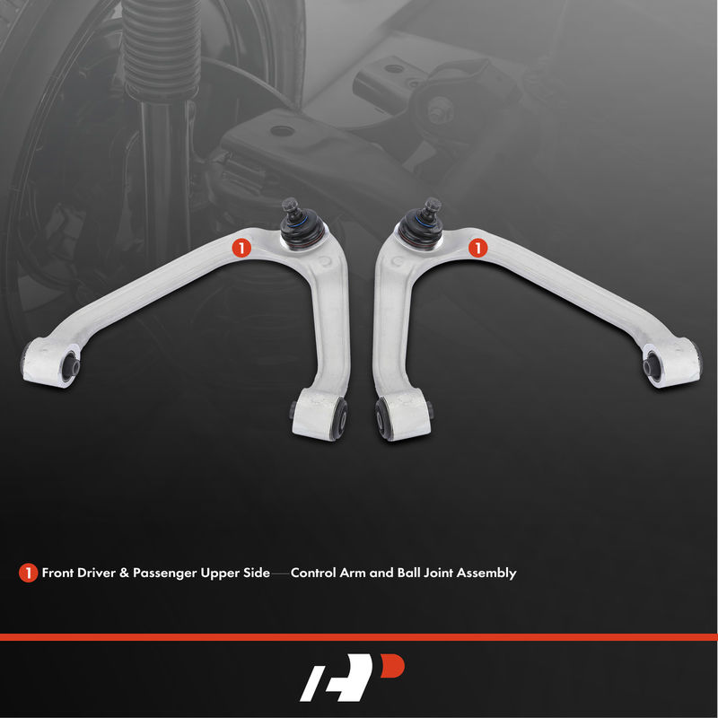 2x Front Upper Control Arm with Ball Joint for Infiniti FX35 09-12 FX37 FX50 QX70