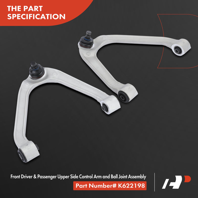 2x Front Upper Control Arm with Ball Joint for Infiniti FX35 09-12 FX37 FX50 QX70