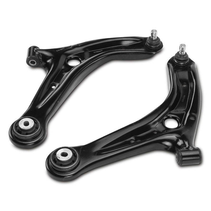 2x Front Left & Right Lower Control Arm with Ball Joint for Ford Fiesta 2011-2019
