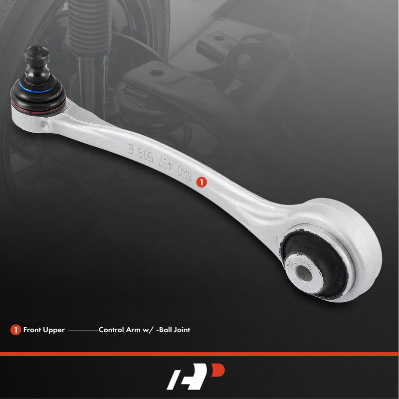 Front Left Upper Rearward Control Arm with Ball Joint for Audi A4 A5 Quattro S4