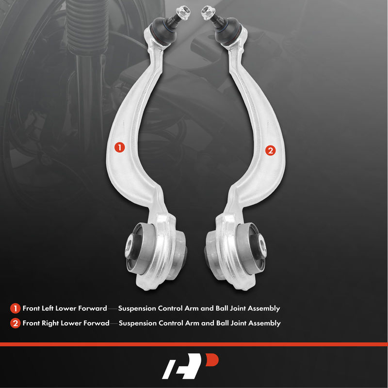 2x Front Lower Forward Control Arm with Ball Joint for Mercedes-Benz W221 S350