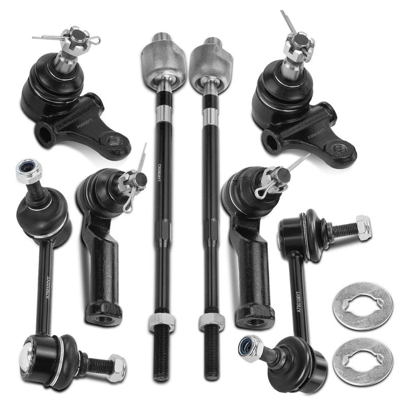 8x Tie Rod End & Stabilizer Bar Link & Ball Joint for Mazda Miata 99-05