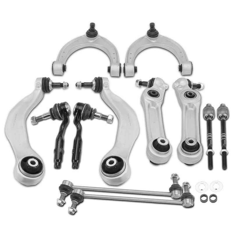 12x Control Arm & Ball Joint Assembly Sway Bar Link for BMW 528i 535d 535i
