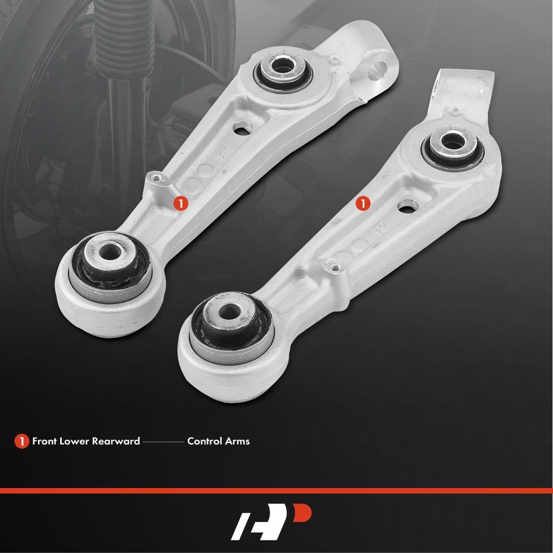 2x Front Left & Right Lower Rearward Control Arm for Cadillac CT6 2016-2020