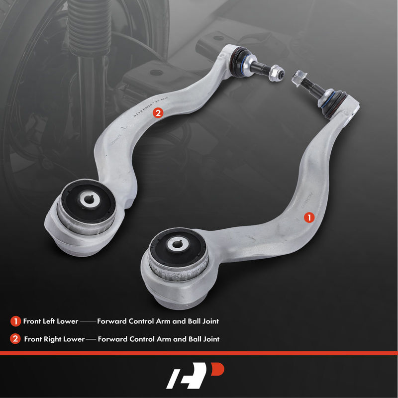 2x Front Lower Forward Control Arm with Ball Joint for BMW F30 F32 230i xDrive