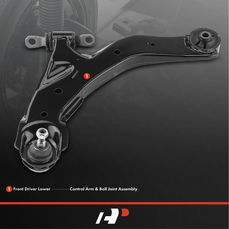 Front Left Lower Control Arm with Ball Joint for Kia Spectra Spectra5 Hyundai
