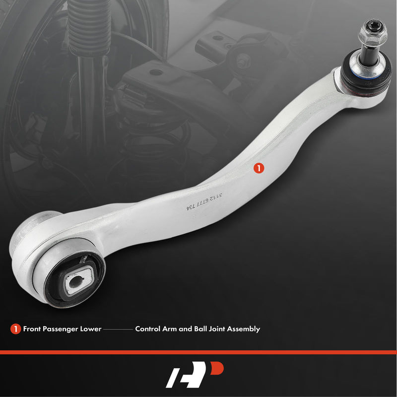 Front Right Lower Forward Control Arm with Ball Joint for BMW 528i 750i xDrive