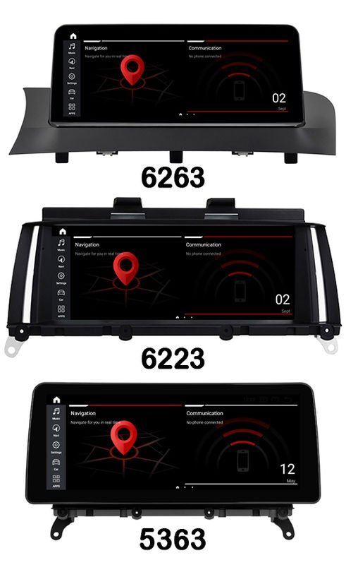 8.8''/10.25''/12.3'' ScreenBMW X3 F25 X4 F26 NBT Android Multimedia Player(BL/BLA/BLB/BLC/BM6223/6263/5363))