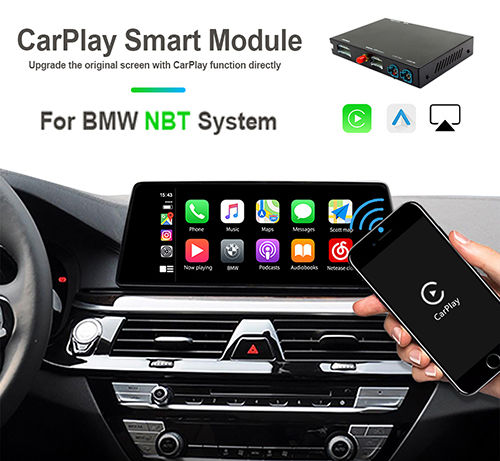Wireless Carplay/Android Auto for BMW NBT System of 6.5/8.8 inches of Screen(CP301N)