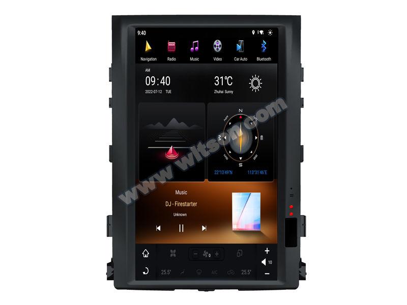 Tesla Vertical Android Screen For TOYOTA LAND CRUISER 2008-2015 Car Multimedia Stereo GPS Carplay Player(TZG1806)