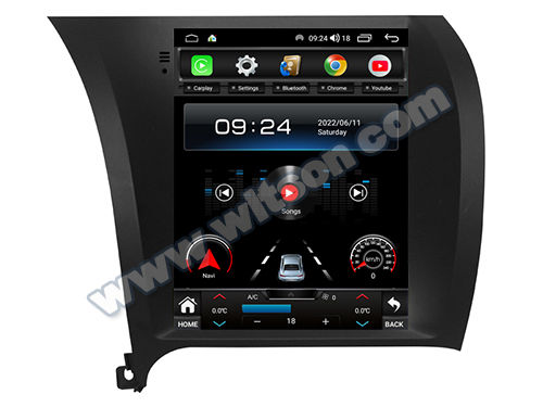 9.7'' Tesla Vertical Screen For Kia K3 Cerato Forte 2013-2017 Android Car Multimedia Player(THB/THV1581)