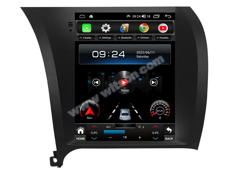 9.7'' Tesla Vertical Screen For Kia K3 Cerato Forte 2013-2017 Android Car Multimedia Player(THB/THV1581)